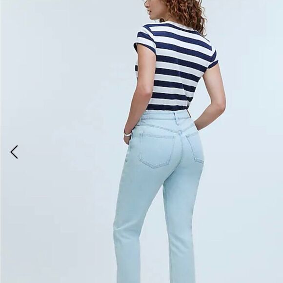 Madewell light Wash  curvy vintage jeans size 25 - Picture 3 of 12